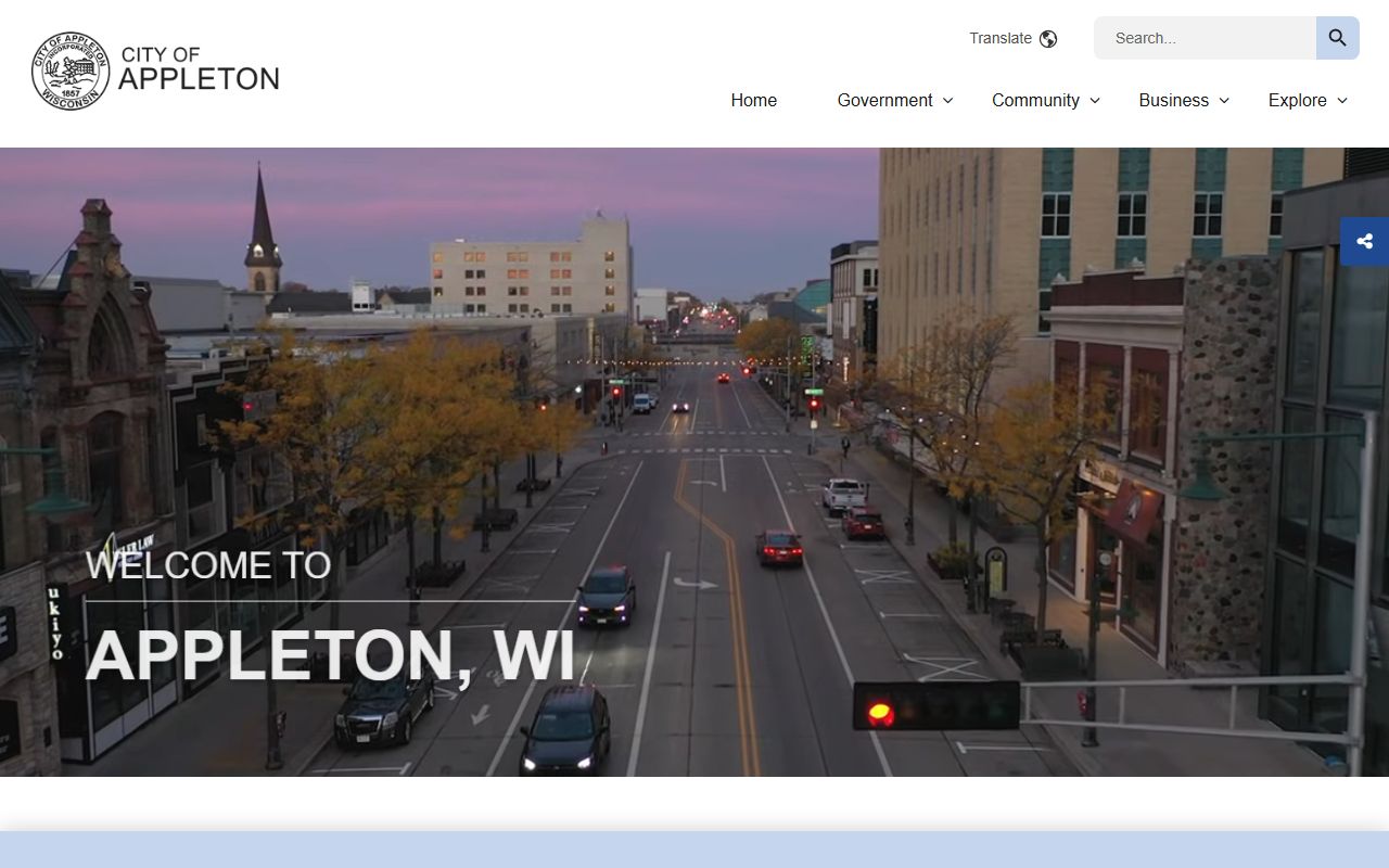 Appleton Property Tax Records finance department image